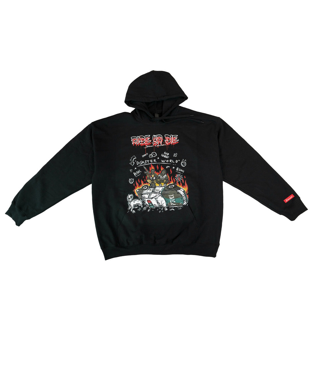 Ride Or Die Hoodie (Black)