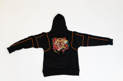 Tiger Hoodie (Black)